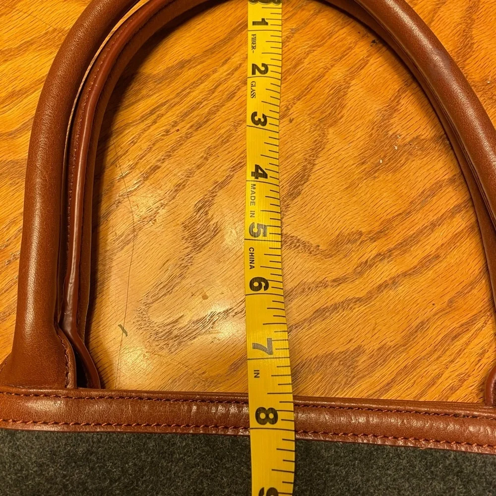 Authentic Flannel Tory Burch Shoulder Tote
